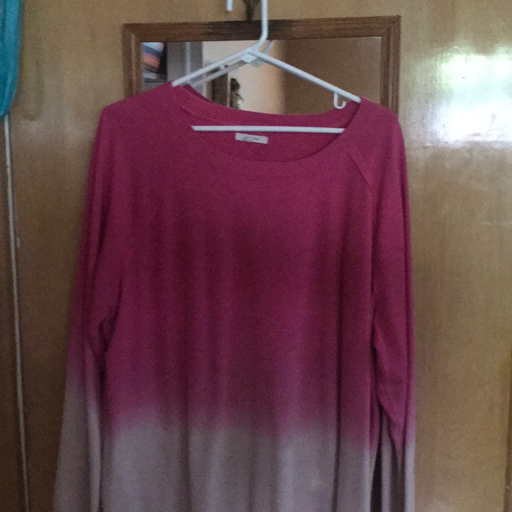 Ombré Pink Sweater